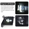 G-PLUS LED Fog Lights Compatible With 2019 2020 2021 Chevy Silverado 1500,Front Bumper Driving Fog Lamps W/o Wiring Kit Driver & Passenger Pair (Smoky Lens Black Housing)