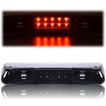 G-PLUS LED 3rd Third Brake Light Led Tail Light Compatible with Ford F150 Lobo 2004-2008 /Fit Ford Explorer 2007-2010/Fit Lincoln Mark LT 2006-2008 High Mount Brake Light Smoky Lens Black Housing