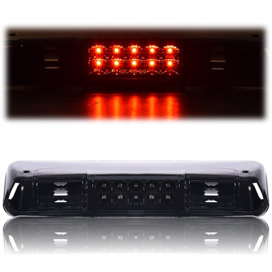 G-PLUS LED 3rd Third Brake Light Led Tail Light Compatible with Ford F150 Lobo 2004-2008 /Fit Ford Explorer 2007-2010/Fit Lincoln Mark LT 2006-2008 High Mount Brake Light Smoky Lens Black Housing
