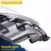 G-PLUS Headlights Compatible With 2013 2014 2015 Nissan Altima 4-Door Sedan Factory Style Automotive Halogen Model Headlamps,Black Driver Side(Left),faros delanteros