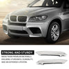 G-PLUS Pair Front Bumper Reflector Side Marker Lights, Compatible with BMW X6 E71 E72 2008-2014/ BMW X5M Only 2010-2013, LH Driver & RH Passenger Side 2PCS, White Lens, 63147187088, 63147187087