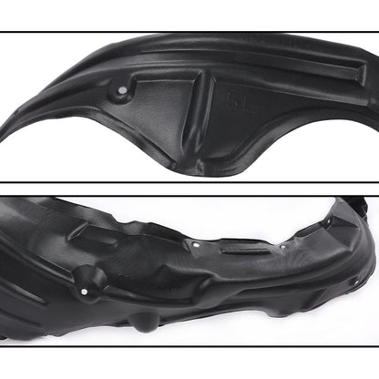 G-PLUS Front Inner Fender Liner Splash Shield Compatible with Toyota Yaris 2007-2012 Driver & Passenger Side 53875-52180 53876-52180 TO1250120 TO1251120