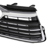 G-PLUS Chrome Front Bumper Upper Grill Grille ABS Compatible with 2014-2016 Toyota Highlander