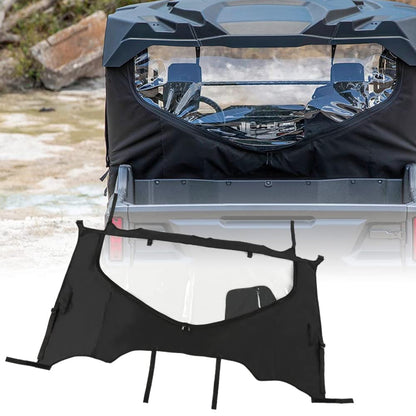 G-PLUS Fabric Canvas Rear Panel Compatible with Pioneer 1000&1000 5P 2016-2023 0SR95-HL4-211A PVC