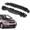 G-PLUS Front Left & Right Side 1pair Bumper Brackets Compatible with Toyota Yaris Hatchback 2007-2011 525350D040, 525360D040, TO1033115, TO1032115