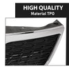 G-PLUS Front Bumper Upper Grille Grill W/Chrome Trim, Compatible with Kia Sorento 2014-2015, KI1200155, KI1200155C, 863501U500, KI1200155D