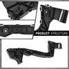 G-PLUS Rear Left Bumper Bracket, Compatible with Ford Focus S/SE/Titanium 2012-2014, Fit Focus SEL 2012, Driver Side, CP9Z17D948D, FO1142116