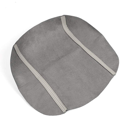 G-PLUS Gray Leather Center Console Lid Armrest Cover Fit 2009-2015 Replacement for Honda Pilot (Leather Skin Only)