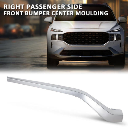 G-PLUS Front Bumper Center Molding Trim Right Passenger Side Compatible with Hyundai Santa Fe 2021-2023 86596S1600 86596-S1600