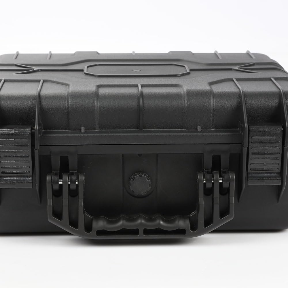 G-PLUS Hard VR Headset Carrying Case w/Foam Block Dividers,Waterproof Protector Storage Box Compatible with Meta Quest 3S/Quest 3/Quest 2,Travel Portable Case Fit Oculus Quest 3/Quest 2 Black Color
