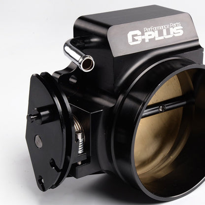 G-PLUS 92mm Throttle Body Replacement for GM Gen III Ls1 Ls2 Ls6 Ls3 Ls Ls7 Sx Ls 4 CNC Bolt Cable