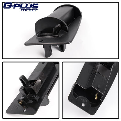 G-PLUS Extended Cab Door Handle Rear Left Driver Side Compatible with Chevy Silverado GMC Sierra 1500 2500 3500 1999-2007 Only for Extended Cab Pickup GM1520115 15758172