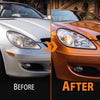 G-PLUS Headlight Lens Cover Compatible with Benz R171 SLK 2005-2011 Left & Right Pair Front Headlamp Lens Cover Clear