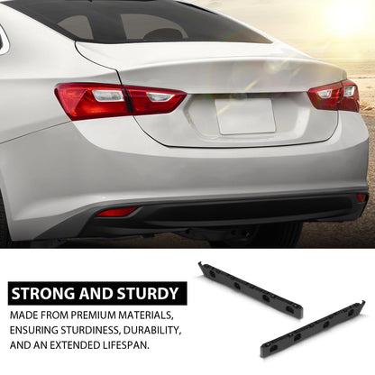 G-PLUS 2PCS Rear Bumper Guide Bracket, Compatible with Chevy Malibu 2016-2021, 84047940, 22976495
