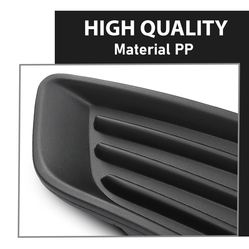 G-PLUS Front Left Fog Light Cover, Compatible with Ford Focus S 2015-2017/ Focus SE 2018, Driver Side, F1EZ17B814B, FO1038150