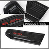 G-PLUS Fender Vent Emblem Kit Compatible with GMC Sierra 1500 6.2L 2019 2020 2021 2022 2023 2024, Fit 6.2L 1500 Model Trucks Only, 85160723 86532094, Black