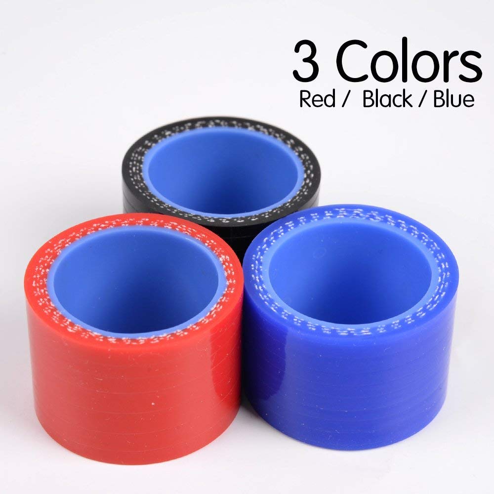 G-PLUS Silicone Radiator Hose Kit Clamps Compatible with Honda Civic Type R Blue Front View