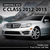 G-PLUS Fender Liners Front Driver Left Side Compatible with Benz C250 C300 C350 2012-2014 2046906030, MB1248173