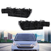 G-PLUS Front Left & Right Side 1pair Bumper Brackets Compatible with 2011 Honda CRV SE/Compatible with 2007-2011 Honda CRV EX EX-L LX