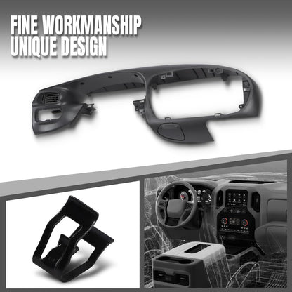 G-PLUS Dash Pad Bezel Graphite Compatible with Ford F150 /Ford Expedition 1997-2003 Graphite gray