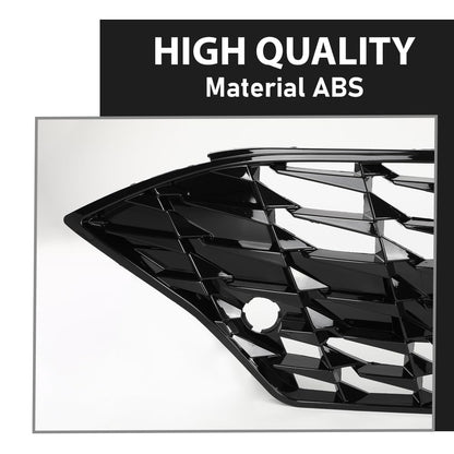 G-PLUS Grille Mesh Upper Grill Without Camera Hole Compatible with Hyundai Sonata Limited/Sport/Laxury/Sel 2020-2022 863A0-L0760