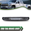 G-PLUS LED Third Brake Light Compatible With 07-14 Chevy Silverado/GMC Sierra,3RD LED Bar Brake/Cargo Light,Type I (Smoky lens Chrome Housing Amber Reflector)