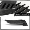 G-PLUS Pair Front Lower Bumper Grilles Covers, Compatible with Audi A3 S3 2013-2017, Left Driver & Right Passenger Side 2PCS, 8V5807682, 8V5807681