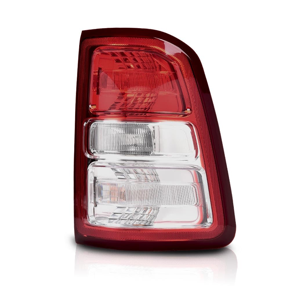 G-PLUS Tail Light Brake Lamp w/Bulb Right Passenger Fit Dodge Ram 1500 2019-2023/Not Fit Ram 1500 Classic & LED Type Tail Light Models Luces Traseras Rear Brake Lamps Assembly
