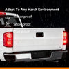 G-PLUS Tail Lights Assembly w/Wiring Harness Fit Chevy Silverado 2500 HD 3500 HD/GMC Sierra 3500 HD 2016 2017 2018 2019 Left & Right Rear Brake Lamps, 23295939 23295938, Red Lens
