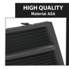 G-PLUS Front Right Bumper Face Bar Grille, Compatible with Audi Q3 Premium 2017 2018/ Prestige 2016-2017/ Q3 Quattro Premium 2016-2018, Passenger Side Exterior Outside Fog Light Cover