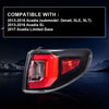 G-PLUS Tail Light Right Side Compatible with GMC Acadia 2013-2016, Compatible with GMC Acadia Limited 2017 Luces Traseras Rear Brake Lamps Assembly