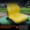 G-PLUS Tractor Seat w/Bracket Fit John Deere Lawn Mowers 240 245 260 265 285 320 325 335 345 415 425 445 455 F710 F725 F735 G100 AM117489 AM126865 AM879503 High Back Seat Yellow Replacement