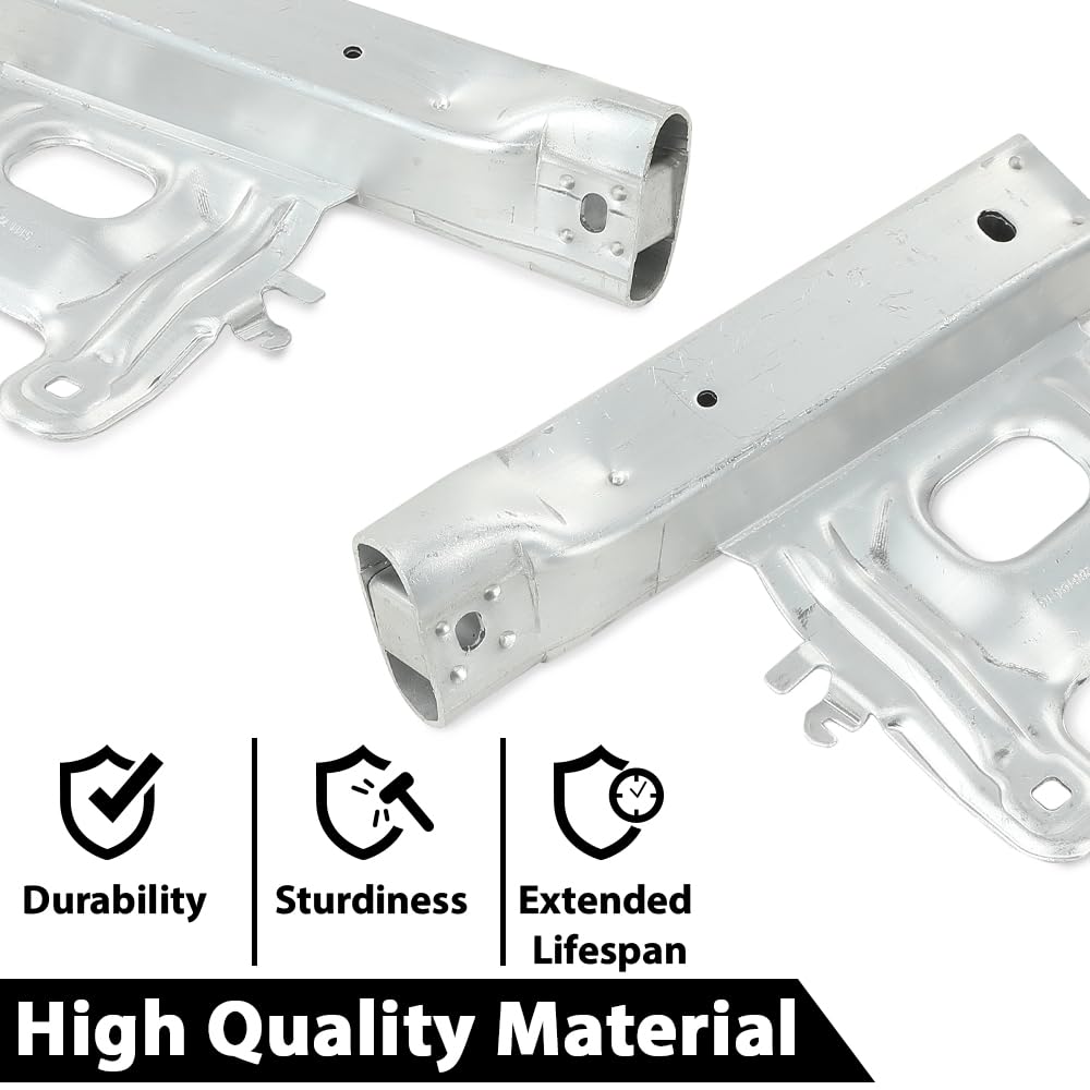 G-PLUS Front Lower Bumper Carrier Bracket Left and Right Side Compatible with BMW 328i 2012-2016/Fit BMW 335i 2012-2015/Fit BMW 320i 2013-2017/Fit BMW 328d 2014-2017 51117266193 51117266194