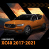 G-PLUS Front Rear Fender Splash Guards Mud Flaps Guards Compatible with Volvo XC40 2017-2021 4PCS Black