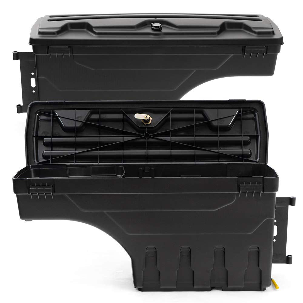 G-PLUS One Pair of Truck Bed Storage Box Compatible with Chevy Colorado/GMC Canyon 2015-2020 Rear Driver and Passenger Side 2Pcs Set