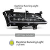 G-PLUS LED Front Fog Light Daytime Running Light Lamp Right Passenger Side Compatible with Lincoln MKC 2015-2018 EJ7Z13200C, FO2563100 Black