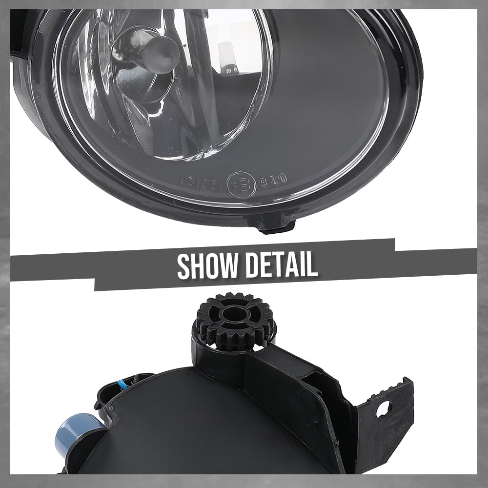 G-PLUS Front Fog Lights Compatible with Chevy/GMC/Toyota/VW/Kia