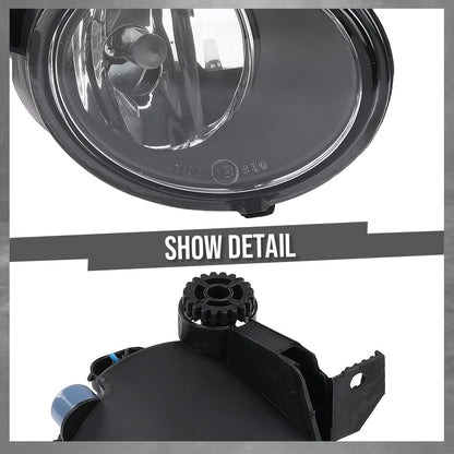 G-PLUS Front Fog Lights Compatible with Chevy/GMC/Toyota/VW/Kia