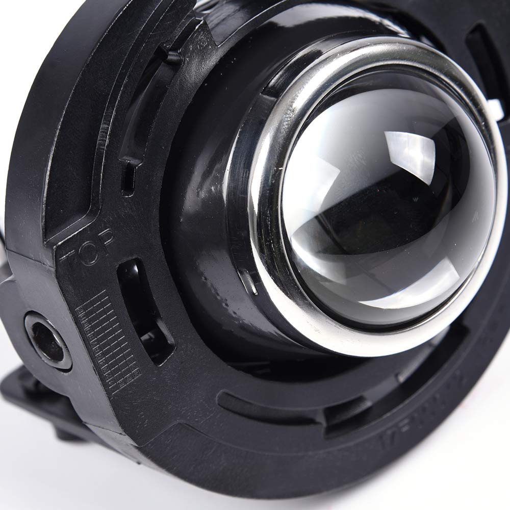 G-PLUS Bumper Fog Lights Compatible With Chrysler 300 2014/ Fit Dodge Avenger/Charger, Fit Chrysler 200 2014-2015/ Fit Dodge Challenger/Durango/Cherokee, Clear Lens Driving Fog Lamps