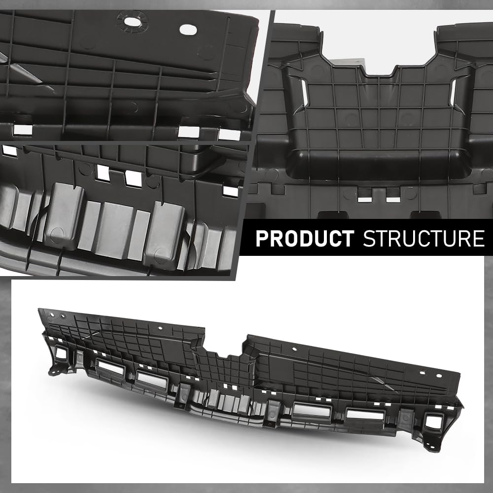 G-PLUS Radiator Grille Upper Cover, Compatible with Kia Forte 2019-2023, 86370M6000, 86370M7000