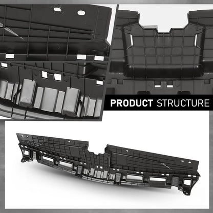 G-PLUS Radiator Grille Upper Cover, Compatible with Kia Forte 2019-2023, 86370M6000, 86370M7000