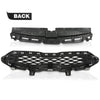 G-PLUS Front Upper Bumper Grille & Radiator Sight Shield Cover Compatible with Kia Forte 2019-2021 KI1224116 KI1200205 86370M7000 86350M7010