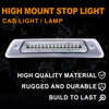 G-PLUS LED Third Brake Light Compatible With 2009-2014 Ford F150 High Mount Rear 3rd Cargo Tail Lamp Waterproof(Clear lens Chrome Housing)
