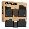 G-PLUS TPE Floor Mats Fit LX ES200 2018 1st & 2nd & 3rd Row Truck Accessories Cargo Liners All Weather Protection 3PCS Alfombras para Carro Black