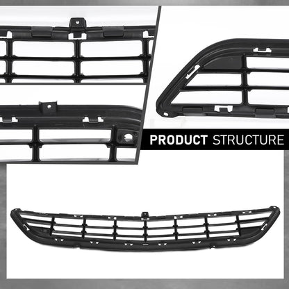 G-PLUS Front Bumper Face Bar Grille Compatible with Buick Encore 2013 2014 2015 2016 42334417, GM1036162 Black