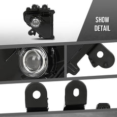 G-PLUS LED Fog Lights Pair for Lexus GX460 2014-2023 Additional Angle