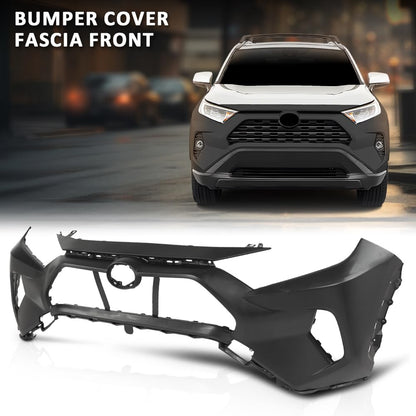 G-PLUS Front Bumper Cover Compatible with Toyota RAV4 2019-2024 521194A916, TO1000451