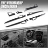 G-PLUS Dashboard Panel Trim Door Handle Trim Compatible with Jeep Grand Cherokee 2011-2021 7pcs Center Console Panel Trim & Inner Door Handle Trim