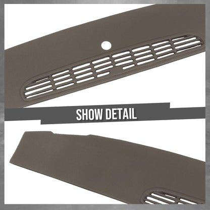 G-PLUS TPE Dash Cover Dashboard Panel Fit Chevy Tahoe Avalanche Suburban & GMC Yukon XL Denal & Cadillac Escalade 2007-2014/Chevy Silverado GMC Sierra 2007-2013 Brown