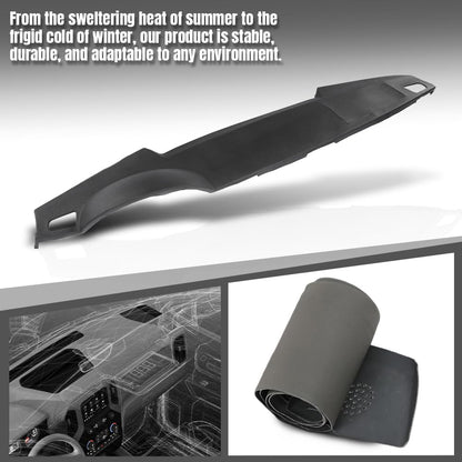 G-PLUS TPE Dashboard Dash Cover Compatible with LR3 SE and HSE 2005-2008, Fit Range Rover Sport Supercharged and HSE 2005-2009 Black